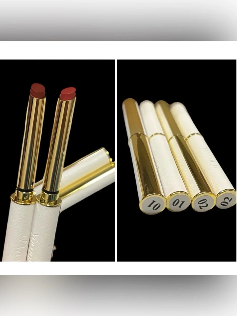 4 pcs NEW Yuwaku Premium line longwear matte lipstick - 2 shades